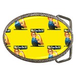 Rosie the riveter Belt Buckle