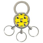 Rosie the riveter 3-Ring Key Chain