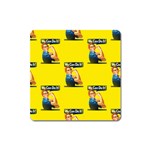 Rosie the riveter Magnet (Square)