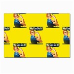 Rosie the riveter Postcard 4 x 6  (Pkg of 10)