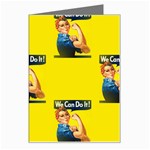 Rosie the riveter Greeting Card