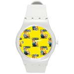 Rosie the riveter Round Plastic Sport Watch (M)