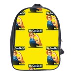 Rosie the riveter School Bag (XL)