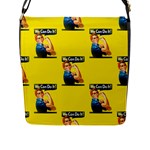 Rosie the riveter Flap Closure Messenger Bag (L)