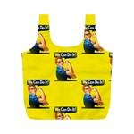 Rosie the riveter Full Print Recycle Bag (M)