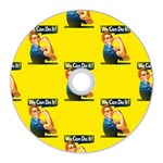 Rosie the riveter CD Wall Clock