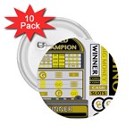 Casino 2.25  Button (10 pack)