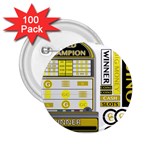 Casino 2.25  Button (100 pack)