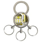 Casino 3-Ring Key Chain