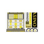 Casino Sticker (Rectangular)