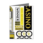 Casino Mini Greeting Card