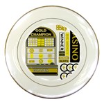 Casino Porcelain Plate