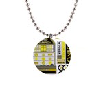 Casino 1  Button Necklace