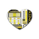 Casino Heart Coaster (4 pack)