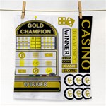 Casino Face Towel