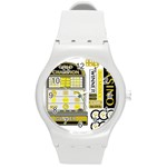 Casino Round Plastic Sport Watch (M)