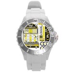 Casino Round Plastic Sport Watch (L)