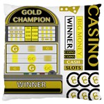 Casino Large Cushion Case (Two Sides)