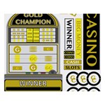 Casino 8  x 10  Desktop Photo Plaque