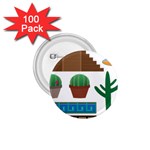 Mexico  1.75  Button (100 pack) 