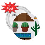 Mexico  2.25  Button (10 pack)