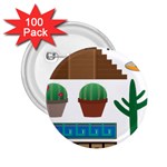 Mexico  2.25  Button (100 pack)