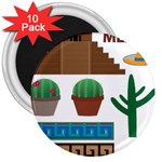 Mexico  3  Magnet (10 pack)