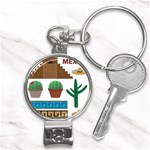 Mexico  Nail Clippers Key Chain