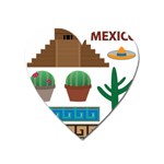 Mexico  Magnet (Heart)