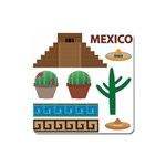 Mexico  Magnet (Square)