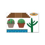 Mexico  Sticker Rectangular (10 pack)