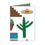 Mexico  Mini Greeting Card