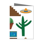 Mexico  Mini Greeting Cards (Pkg of 8)