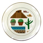 Mexico  Porcelain Plate