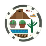 Mexico  Poker Chip Card Guard