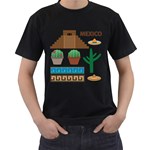 Mexico  Men s T-Shirt (Black)