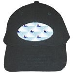 kawaii narwhal Black Cap