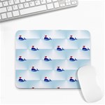 kawaii narwhal Small Mousepad