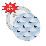 kawaii narwhal 2.25  Button (10 pack)