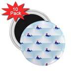 kawaii narwhal 2.25  Magnet (10 pack)