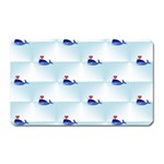 kawaii narwhal Magnet (Rectangular)