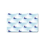 kawaii narwhal Magnet (Name Card)