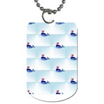 kawaii narwhal Dog Tag (One Side)