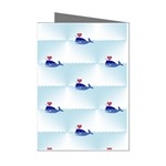 kawaii narwhal Mini Greeting Cards (Pkg of 8)