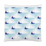 kawaii narwhal Standard Cushion Case (One Side)