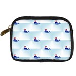 kawaii narwhal Digital Camera Leather Case