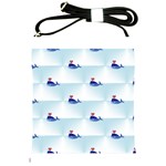 kawaii narwhal Shoulder Sling Bag