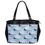 kawaii narwhal Oversize Office Handbag