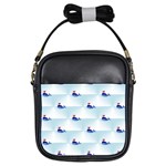 kawaii narwhal Girls Sling Bag