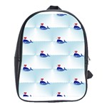 kawaii narwhal School Bag (XL)